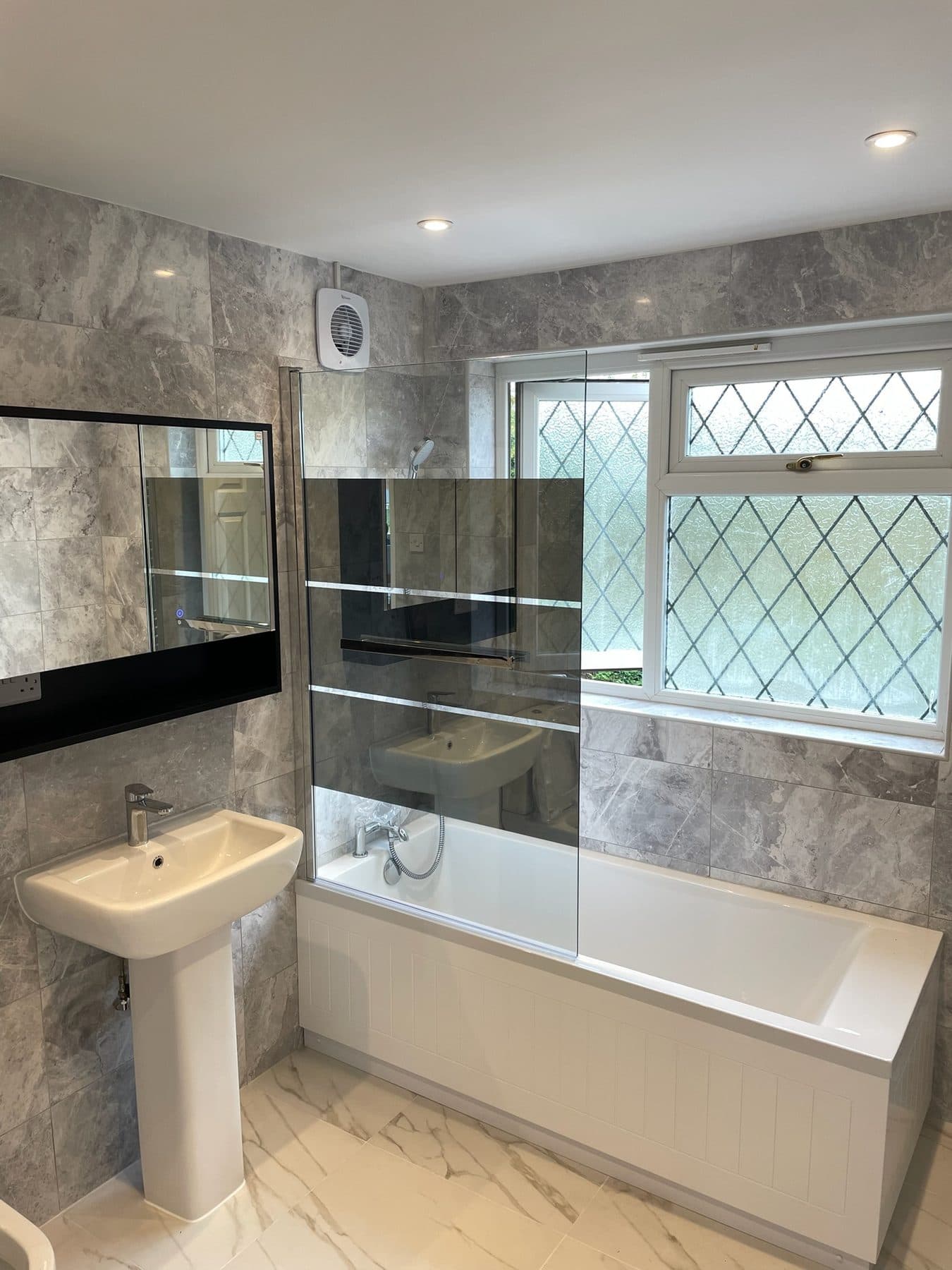 WS13 — Main Bathroom, completed showcase