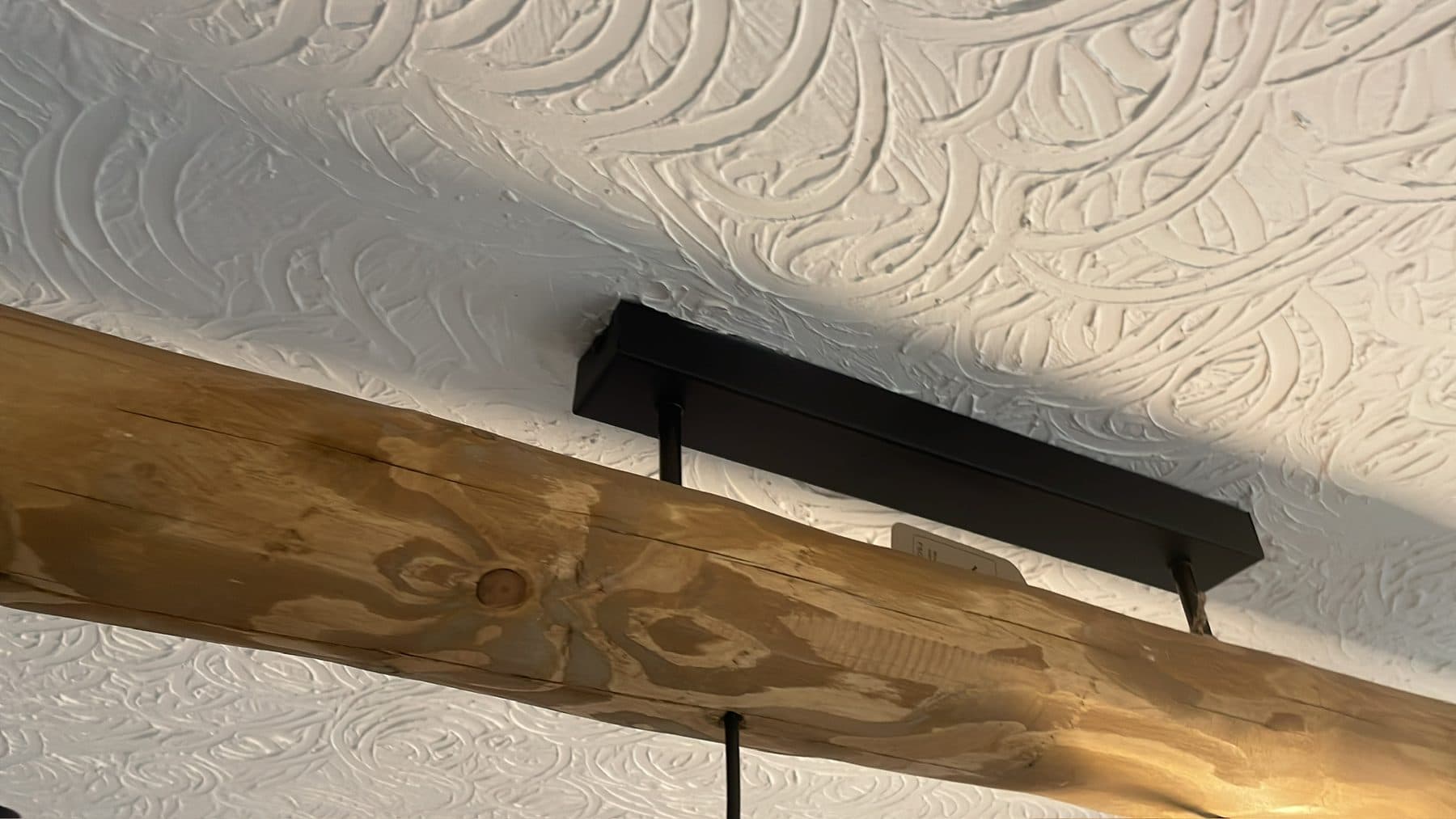 B36 — Timber beam pendant, details