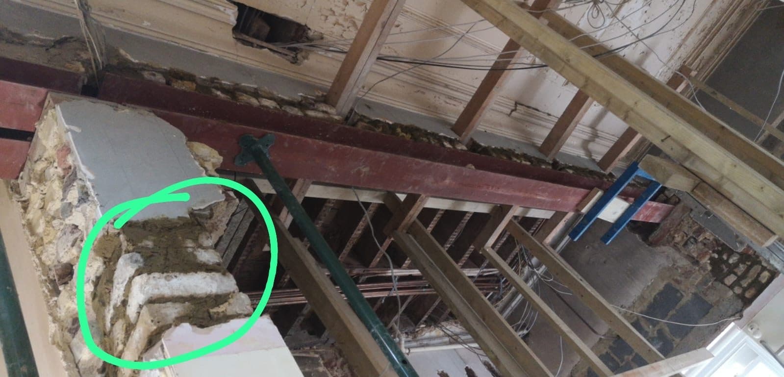 B75 — Structural opening and steelwork, details
