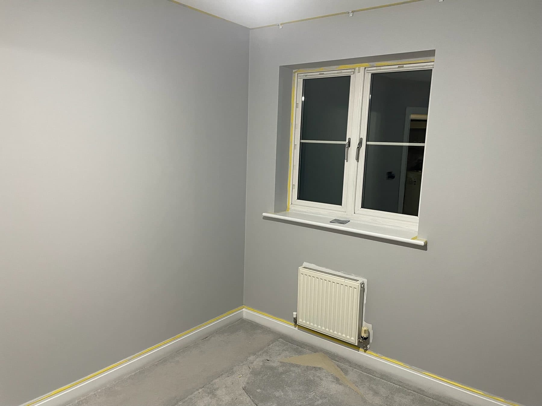 B90 King — Bedroom decorating preparation, construction progress