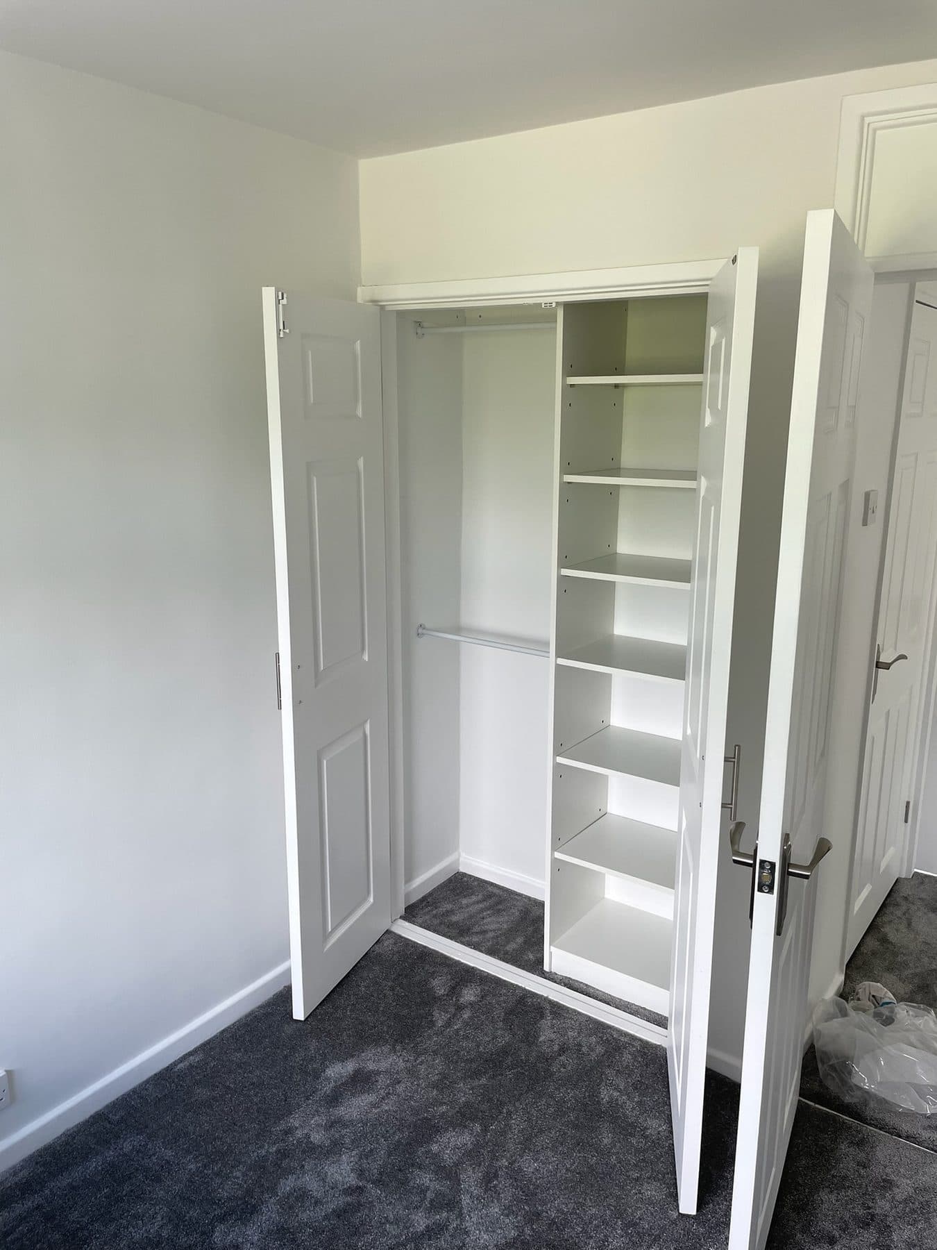 WS13 — Built-in Wardrobe, completed showcase